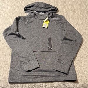 Boys Tech Fleece Hoodie Sweatshirt Dark Gray Size XL